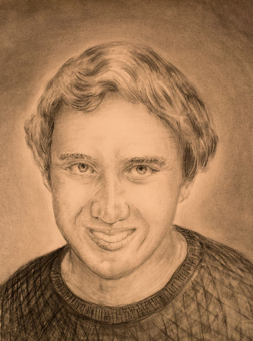 Kodi drawing by Michael Reigle Wagner