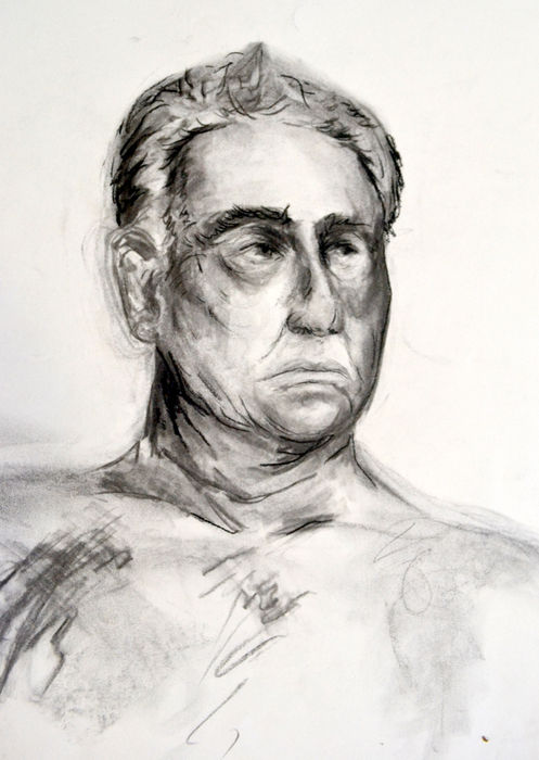 Life Drawing by Michael Reigle Wagner