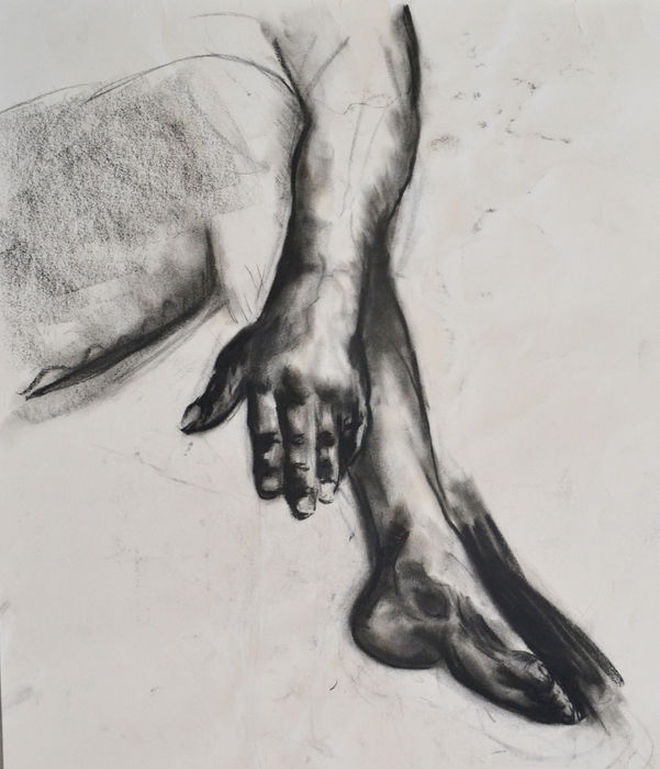 Life Drawing by Michael Reigle Wagner