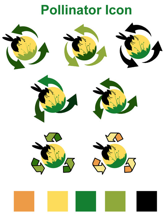 pollinator chart by Michael Reigle Wagner