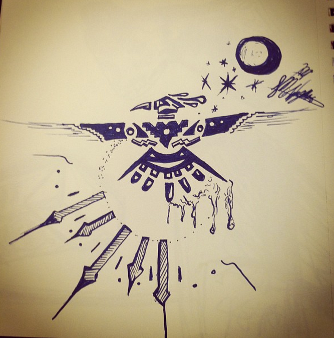 Drawing by Michael Reigle Wagner