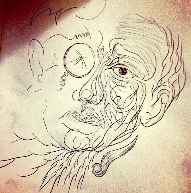 Drawing by Michael Reigle Wagner