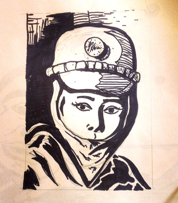 Drawing by Michael Reigle Wagner