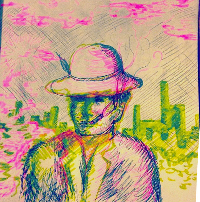 Drawing by Michael Reigle Wagner