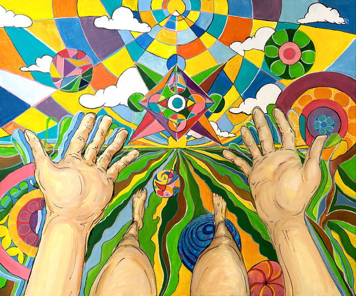 3rd eye 1st person by Michael Reigle Wagner