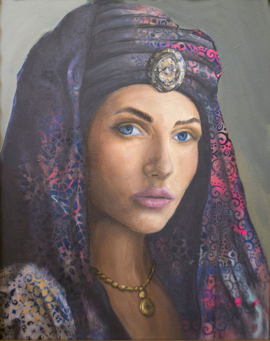 arab portrait 2 by Michael Reigle Wagner