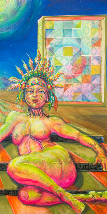 art diptych right by Michael Reigle Wagner