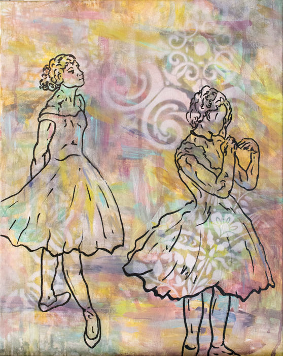 Degas Dancers 1 by Michael Reigle Wagner