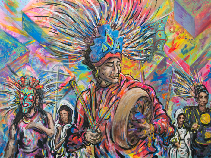 drum circle by Michael Reigle Wagner