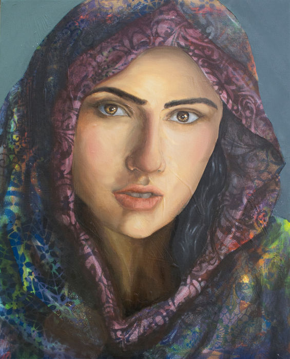 portrait 3 unfinished by Michael Reigle Wagner