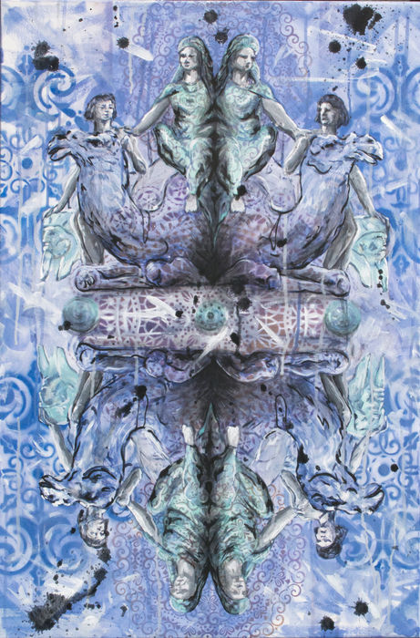 statue mandala by Michael Reigle Wagner