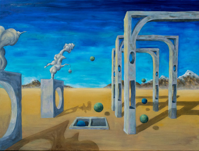 surreal dreamscape 4 by Michael Reigle Wagner