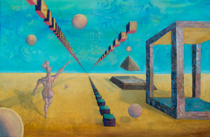 Surreal Landscape 4 by Michael Reigle Wagner