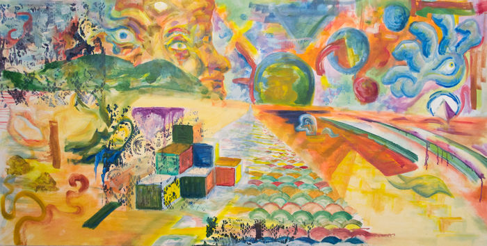 surrealist landscape by Michael Reigle Wagner
