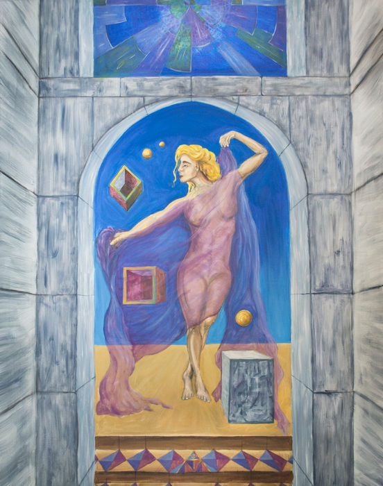 woman robe by Michael Reigle Wagner
